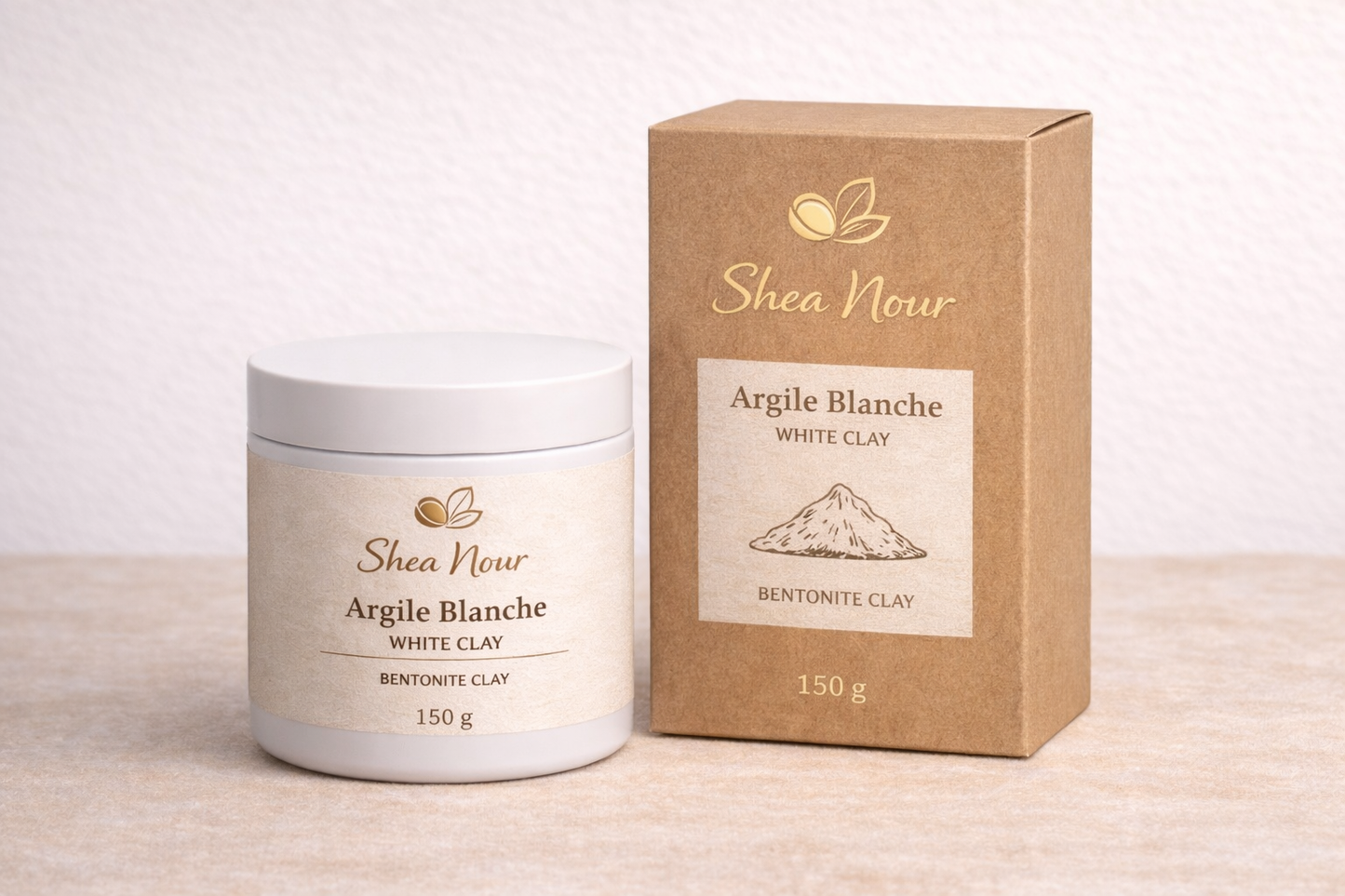 Argile blanche — 100% Pure & Naturelle | 100g